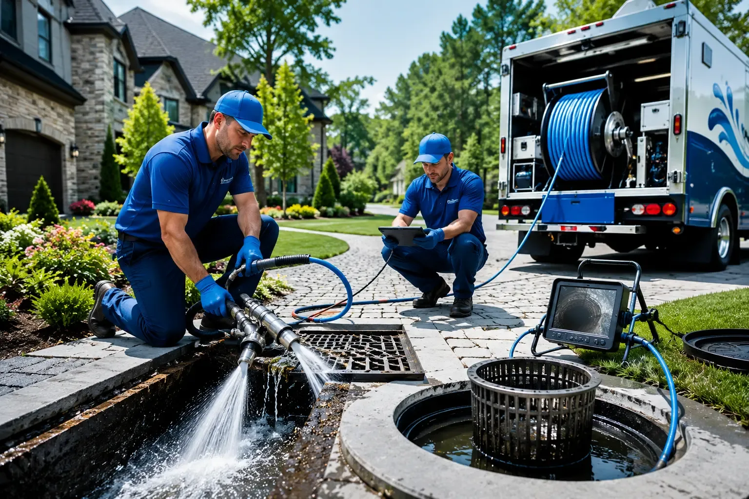 Local outdoor drain cleaning professionals in Buckeye, WV